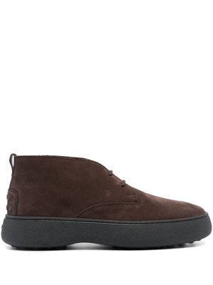 Tod's Desert suede boots - Brown