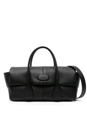 Tod's Di Reverse leather tote bag - Black