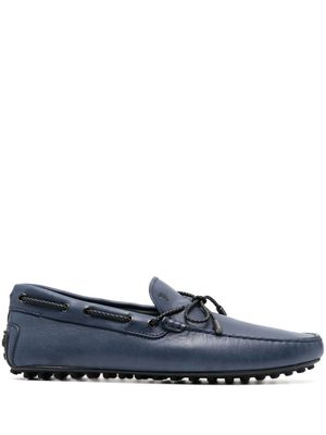 Tod's Gomino front-tie loafers - Blue