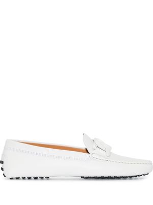 Tod's Gommino chain-link loafers - White