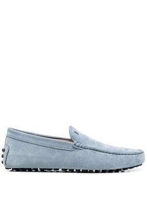 Tod's Gommino driving suede loafers - Blue