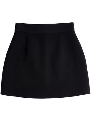 Tod's high-waisted virgin-wool miniskirt - Black