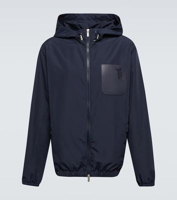 Tod's Hooded technical jacket
