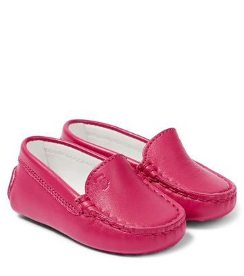Tod's Junior Baby Gommino leather loafers