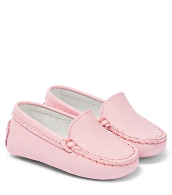 Tod's Junior Baby Gommino leather mocassins