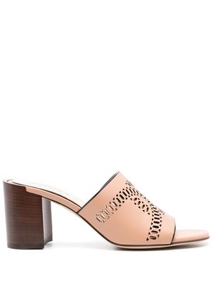Tod's Kate 75mm mules - Pink