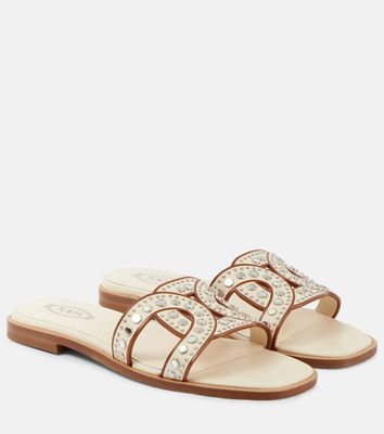 Tod's Kate studded leather sandals