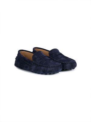 Tod's Kids driving shoes - Blue