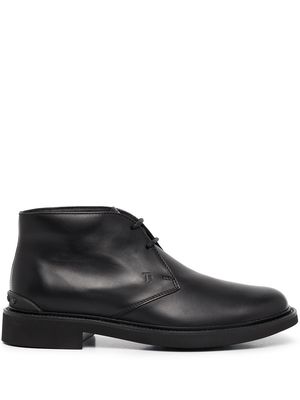Tod's lace-up Desert boots - Black
