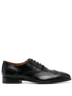 Tod's lace-up leather Derby shoes - Black