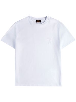 Tod's logo-embroidered short-sleeve T-shirt - White