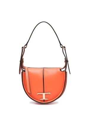 Tod's Luna micro leather shoulder bag - Orange