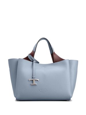 Tod's mini Florida leather tote bag - Blue