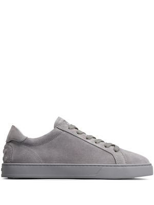 Tod's panelled suede sneakers - Grey