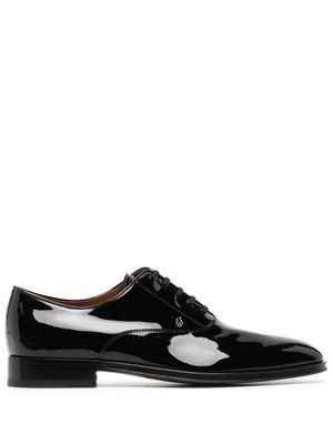 Tod's patent-leather oxford shoes - Black
