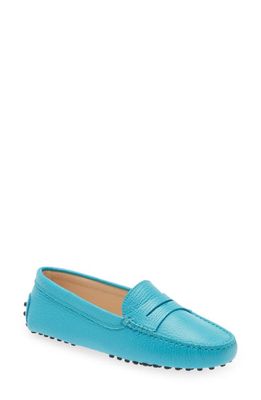Tod's Penny Driving Moccasin in Verde Calypso