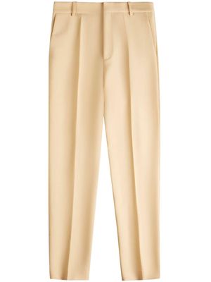 Tod's pleat-detail tailored trousers - Neutrals