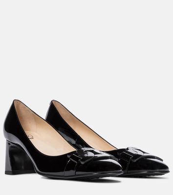 Tod's Slide patent leather pumps