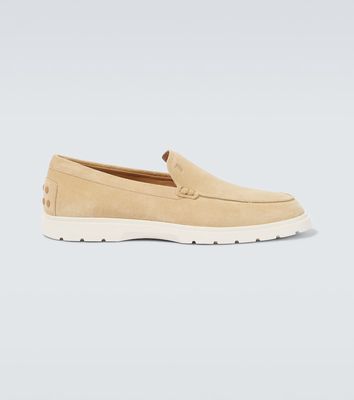Tod's Slip-on suede loafers