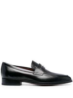 Tod's square-toe high-shine loafers - Black