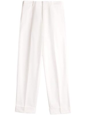 Tod's straight-leg tailored trousers - White