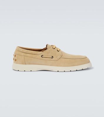 Tod's Suede boat shoes