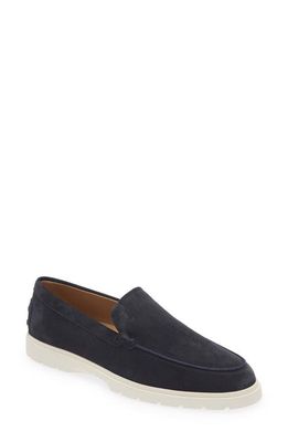 Tod's Suede Loafer in Blue