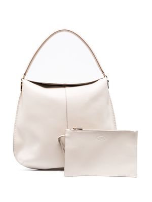 Tod's T Case leather tote bag - Neutrals