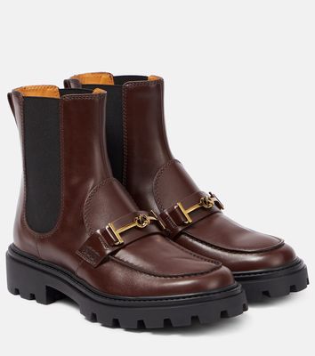 Tod's T-Ring leather Chelsea boots
