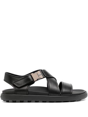 Tod's T Timeless leather sandals - Black