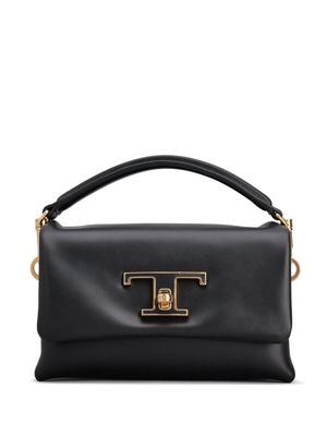 Tod's T Timeless leather shoulder bag - Black