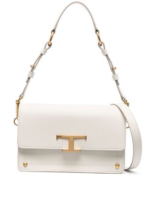 Tod's T Timeless leather shoulder bag - White