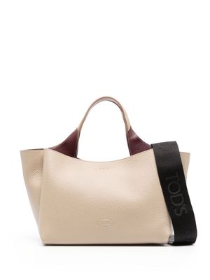 Tod's T Timeless tote bag - Neutrals