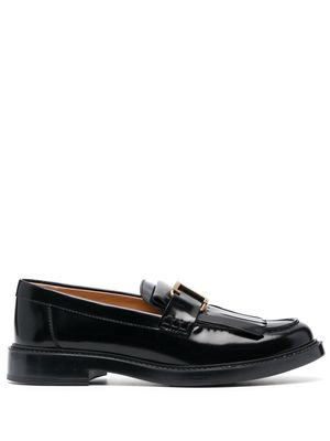 Tod's Timeless leather loafers - BLACK