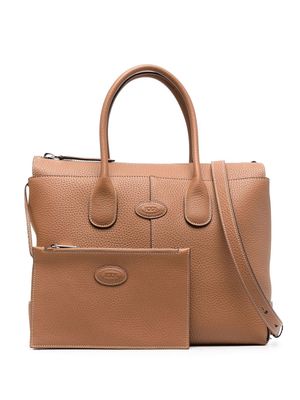 Tod's tote bag with pouch - Brown