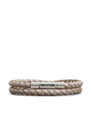 Tod's weave wrap bracelet - Neutrals