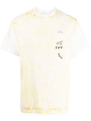 Toga logo-print short-sleeve T-shirt - Yellow