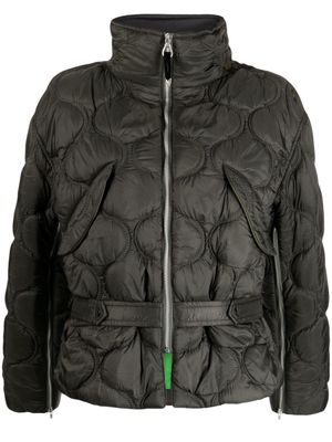 Toga Pulla high-neck quilted jacket - Green