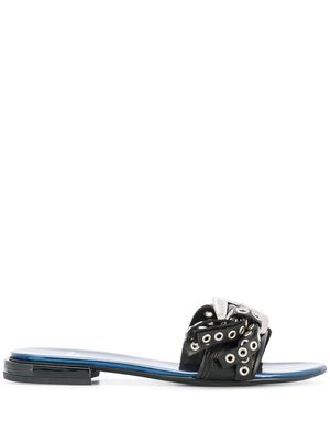 Toga Pulla studded buckled sandals - Black