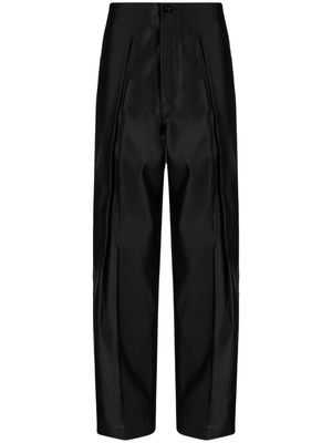 Toga straight-leg cropped trousers - Black