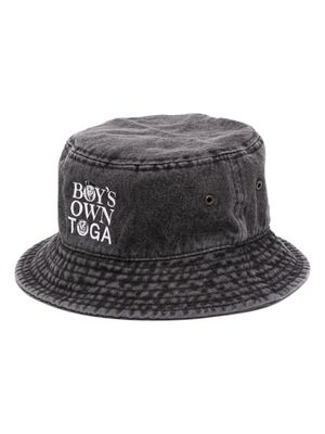 Toga Virilis x Boy's Own embroidered bucket hat - Black