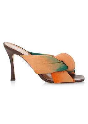Togo Knotted Gradient Mules