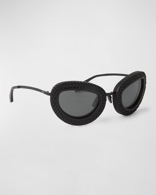 Tokyo Acetate & Metal Alloy Cat-Eye Sunglasses