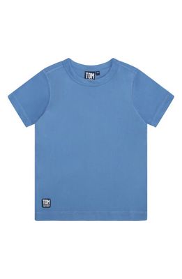 Tom & Teddy Kids' Short Sleeve Rashguard in Marine Blue