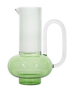 Tom Dixon Bump glass jug - Green