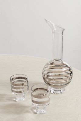Tom Dixon - Twenty Tank Painted Glass Decanter And Cups Set - one size
