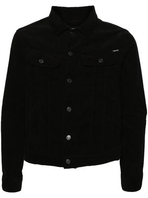 TOM FORD 12 Waves corduroy shirt jacket - Black