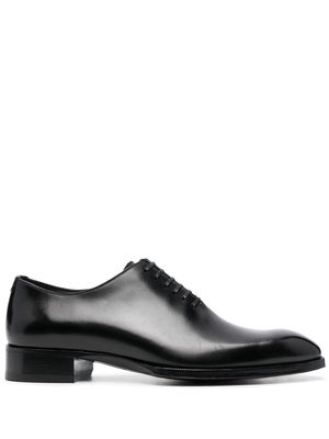 TOM FORD almond-toe lace-up shoes - Black