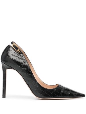 TOM FORD Angelina 105mm leather pumps - Black