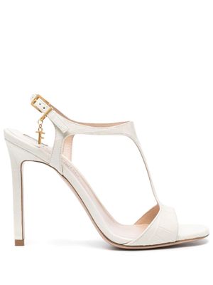 TOM FORD Angelina 95mm leather sandals - White